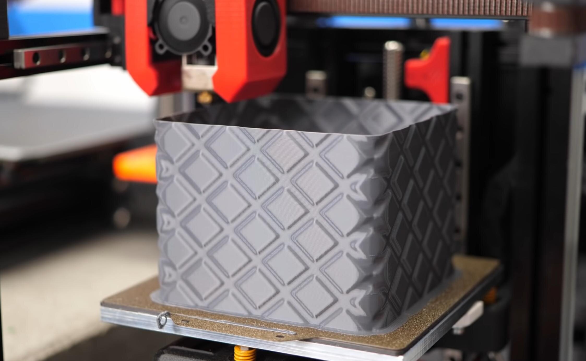 Beading pattern on a printed part