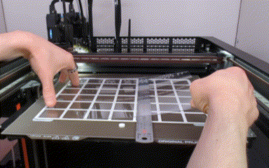 inserting the window sheet