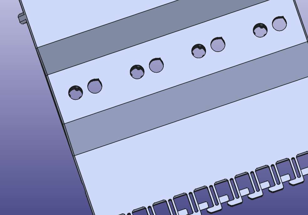 rib threads in a part