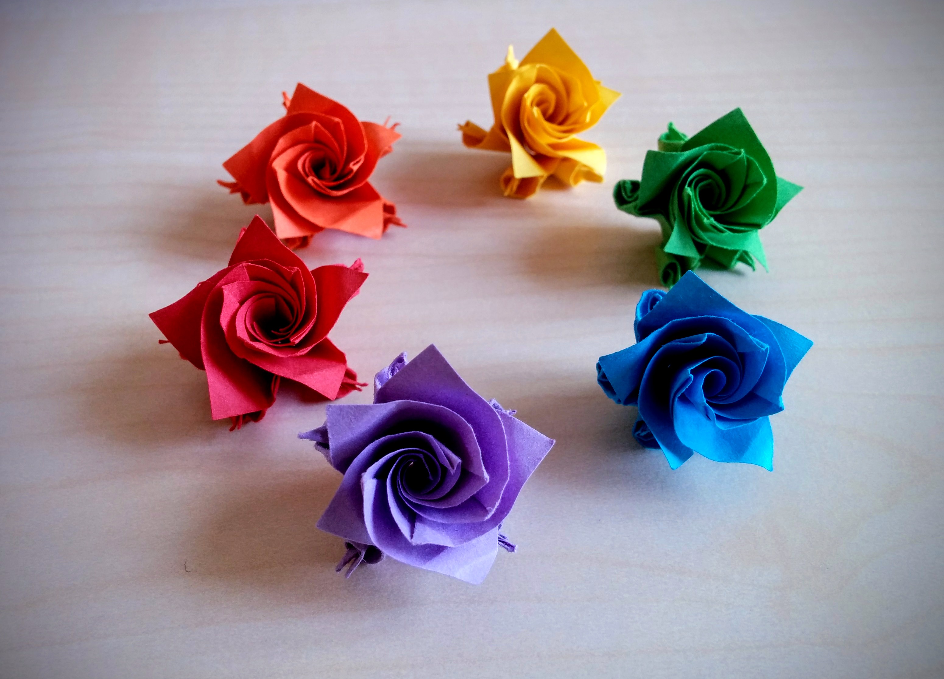 Image of paper flowers